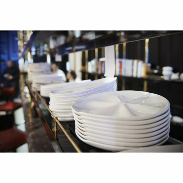 Assiette à Huîtres Blanche 26 X 24 Cm Impulse Revol 6 Assiette à Huîtres Blanche 26 X 24 Cm Impulse Revol – Image 4