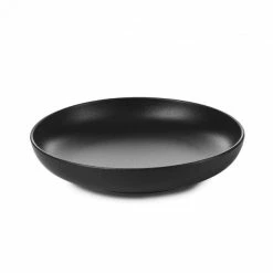 Assiette Creuse Porcelaine Noire 23 Cm Adélie Revol
