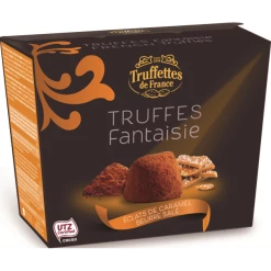 Ballotin Truffes Fantaisie Caramel Beurre Salé 200 G Truffettes De France