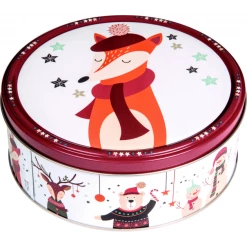 Boîte En Métal Biscuit De Noël 150 G Hamlet -Peugeot boutique boite en metal biscuit de noel 150 g hamlet 2