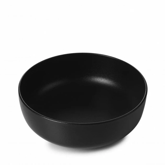 Bol à Salade En Porcelaine Noir 1,5 L Adélie Revol 3 Bol à Salade En Porcelaine Noir 1,5 L Adélie Revol