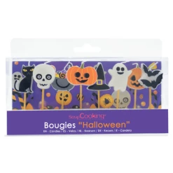 Bougie Halloween X8 Scrapcooking
