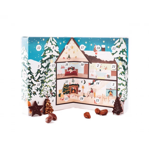 Calendrier De L'Avent Maison De Poupée 190 G Mazet 3 Calendrier De L'Avent Maison De Poupée 190 G Mazet