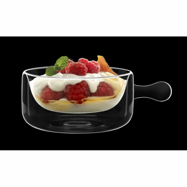 Casserole Verre Double Paroi 16 Cl (x2) Luigi Bormioli THERMIC GLASS 4 Casserole Verre Double Paroi 16 Cl (x2) Luigi Bormioli THERMIC GLASS – Image 2