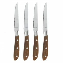 Coffret 4 Couteaux Steak Achille 23 Cm Amefa