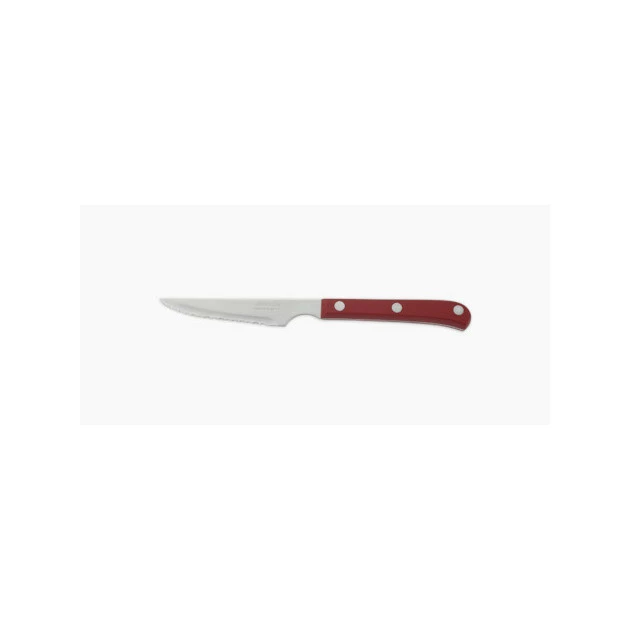 Couteau à Steak Cranté 11.5 Cm Rouge Arcos 3 Couteau à Steak Cranté 11.5 Cm Rouge Arcos