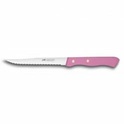 Couteau à Steak Cranté 11,5 Cm Sabatier Fuschia