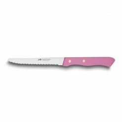 Couteau De Table Cranté 10,5 Cm Sabatier Fuschia