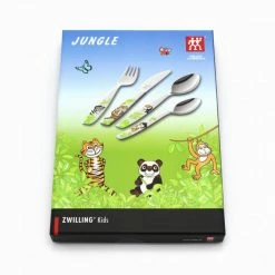 Couverts Enfant Inox Jungle 4 Pièces Zwilling -Peugeot boutique couverts enfant inox jungle 4 pieces zwilling 3