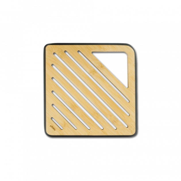 Dessous De Plat Carré Bambou Noir 20 X 20 Cm Pebbly 4 Dessous De Plat Carré Bambou Noir 20 X 20 Cm Pebbly – Image 2