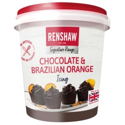 DLUO Courte Glaçage Au Chocolat Et Orange Brésilienne 400 G Renshaw