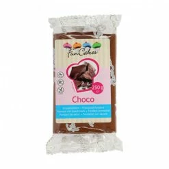 DLUO Courte Pâte à Sucre Goût Chocolat 250g Funcakes