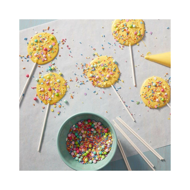 DLUO Dépassée Candy Melts Jaune 340 G Wilton 6 DLUO Dépassée Candy Melts Jaune 340 G Wilton – Image 4