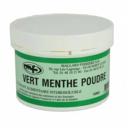 MALLARD FERRIERE DLUO Dépassée Colorant Alimentaire Vert Menthe E102/E131 Poudre Hydrosoluble 100g