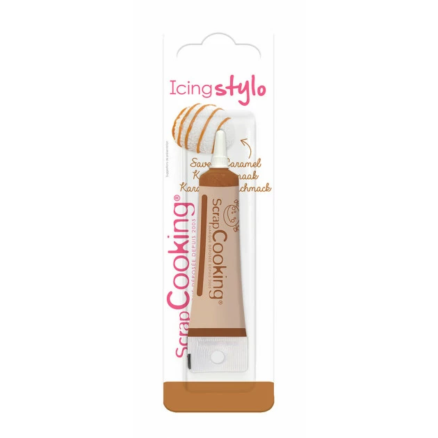 DLUO Dépassée Stylo Glaçage Caramel 20g Scrapcooking 3 DLUO Dépassée Stylo Glaçage Caramel 20g Scrapcooking