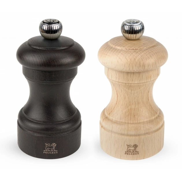 Duo Moulin à Poivre Et à Sel Bistro 10 Cm Chocolat Et Naturel Peugeot 3 Duo Moulin à Poivre Et à Sel Bistro 10 Cm Chocolat Et Naturel Peugeot