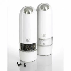 Duo Moulin à Poivre Et Sel Electrique Alaska 17 Cm Blanc Peugeot -Peugeot boutique duo moulin a poivre et sel electrique alaska 17 cm blanc peugeot 2