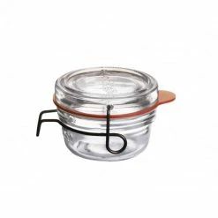Luigi Bormioli FIN DE SERIE Bocal En Verre 8 Cl (x6) Lock Eat