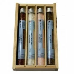 FIN DE SERIE Coffret Cadeau 4 Sels Natures Le Comptoir Colonial