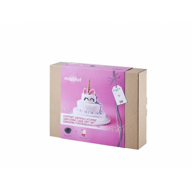 FIN DE SERIE Coffret Gâteau Licorne Mastrad 3 FIN DE SERIE Coffret Gâteau Licorne Mastrad