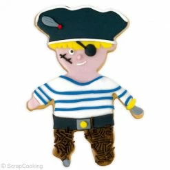 SCRAPCOOKING FIN DE SERIE Découpoirs Pirate (x4) -Peugeot boutique fin de serie decoupoirs pirate x4 2