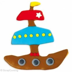 SCRAPCOOKING FIN DE SERIE Découpoirs Pirate (x4) -Peugeot boutique fin de serie decoupoirs pirate x4 3