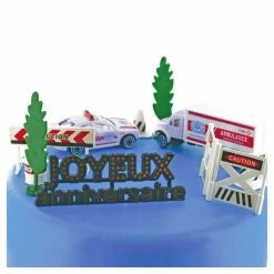 GATODECO FIN DE SERIE Kit Décor Gâteau Urgences (7 Pièces)