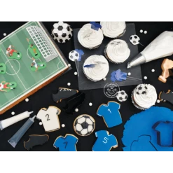 FIN DE SERIE Rouleau Pâte à Sucre 19 X 29 Cm Terrain De Foot Scrapcooking -Peugeot boutique fin de serie rouleau pate a sucre 19 x 29 cm terrain de foot scrapcooking 1