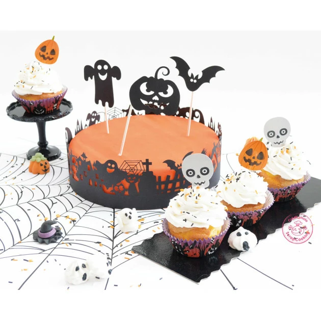 Kit Décoration Gâteau Halloween Scrapcooking 5 Kit Décoration Gâteau Halloween Scrapcooking – Image 3