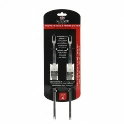 Lot De 4 Fourchettes à Crustacés De Buyer