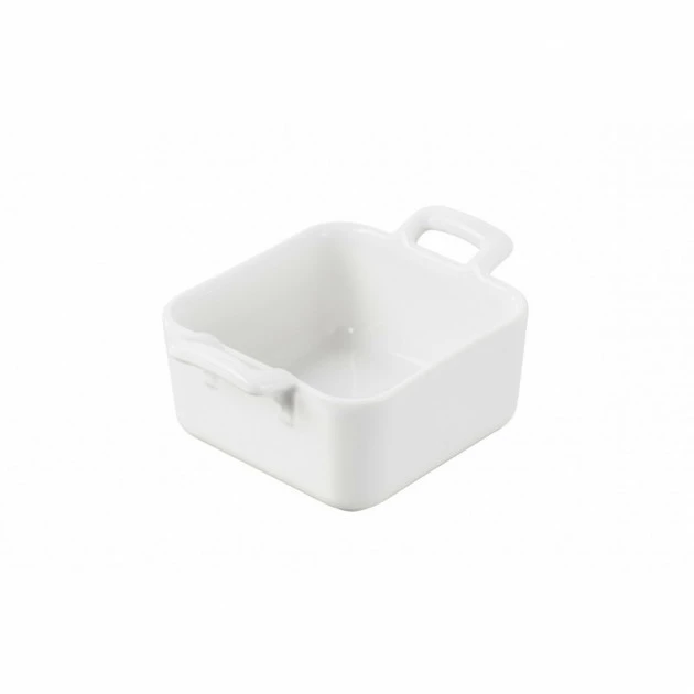 Mini Ramequin Carré Blanc 7x7 Cm Belle Cuisine Revol 3 Mini Ramequin Carré Blanc 7x7 Cm Belle Cuisine Revol
