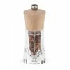Moulin à Piment Oléron 14 Cm Transparent-Bois Naturel Peugeot