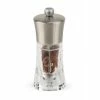 Moulin à Piment Ouessant 14 Cm Transparent-Inox Peugeot -Peugeot boutique moulin a piment ouessant 14 cm transparent inox peugeot