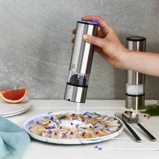 Moulin à Poivre Electrique Elis Sense U'Select 20 Cm Inox Peugeot 8 Moulin à Poivre Electrique Elis Sense U'Select 20 Cm Inox Peugeot – Image 6