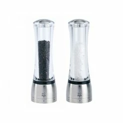 Moulin à Sel Daman U'Select 21 Cm Transparent-Inox Peugeot -Peugeot boutique moulin a sel daman u select 21 cm transparent inox peugeot 1