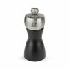 Moulin à Sel Fidji 12 Cm Noir-Inox Peugeot -Peugeot boutique moulin a sel fidji 12 cm noir inox peugeot