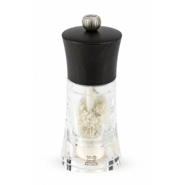 Moulin à Sel Humide Oléron 14 Cm Transparent-Chocolat Peugeot 3 Moulin à Sel Humide Oléron 14 Cm Transparent-Chocolat Peugeot