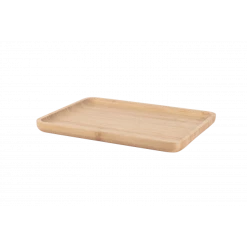 Plateau De Service En Bambou 28 X 20 Cm Pebbly