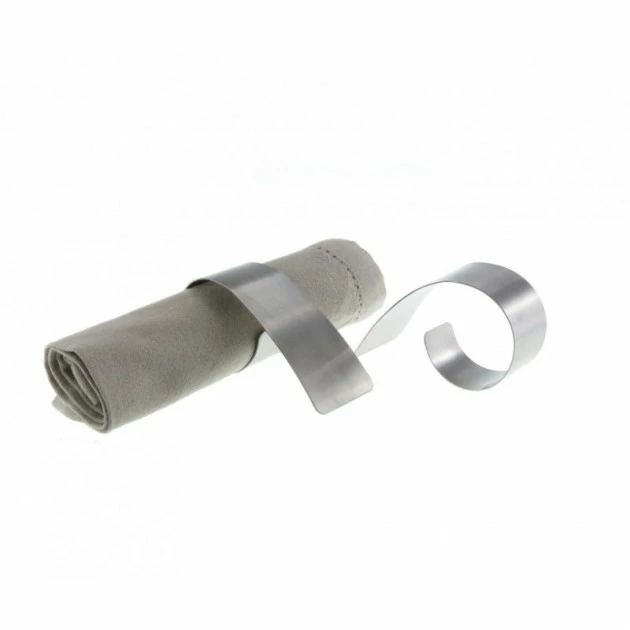 Rond De Serviette Inox Arabesque Diamètre 4cm Par LeBrun (x4) 3 Rond De Serviette Inox Arabesque Diamètre 4cm Par LeBrun (x4)