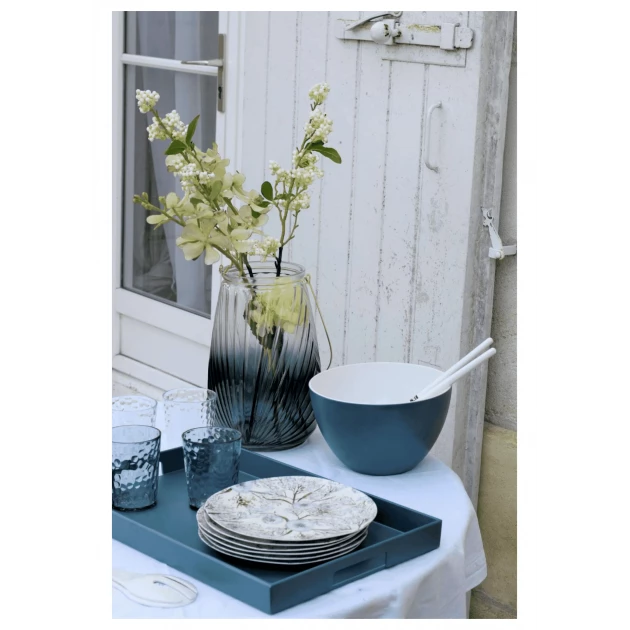 ZAK DESIGNS Saladier Mélamine Bleu Et Blanc 22 Cm DUO – Zak! Designs 5 ZAK DESIGNS Saladier Mélamine Bleu Et Blanc 22 Cm DUO – Zak! Designs – Image 3