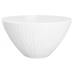 ZAK DESIGNS Saladier Sculpté Blanc En Mélamine 25 Cm TECHS – Zak! Designs