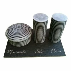 Service Sel, Poivre, Moutarde, Pierres Hautes, Par LeBrun