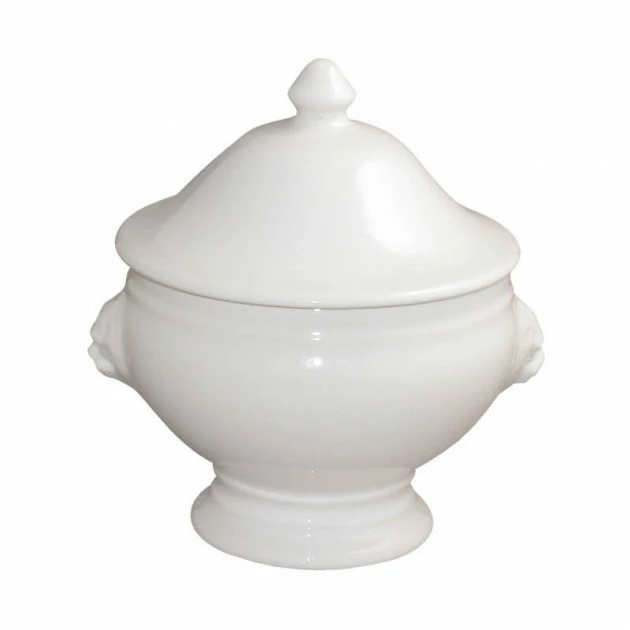 Soupière Tête De Lion Blanche Avec Couvercle 35 Cl French Classique Revol 3 Soupière Tête De Lion Blanche Avec Couvercle 35 Cl French Classique Revol